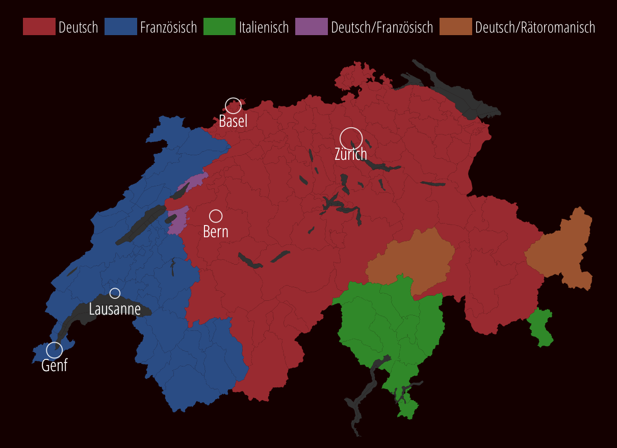 Sprachen Schweiz